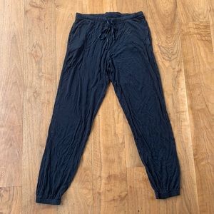 Victoria’s Secret Small black jogger pants with drawstring and front pockets